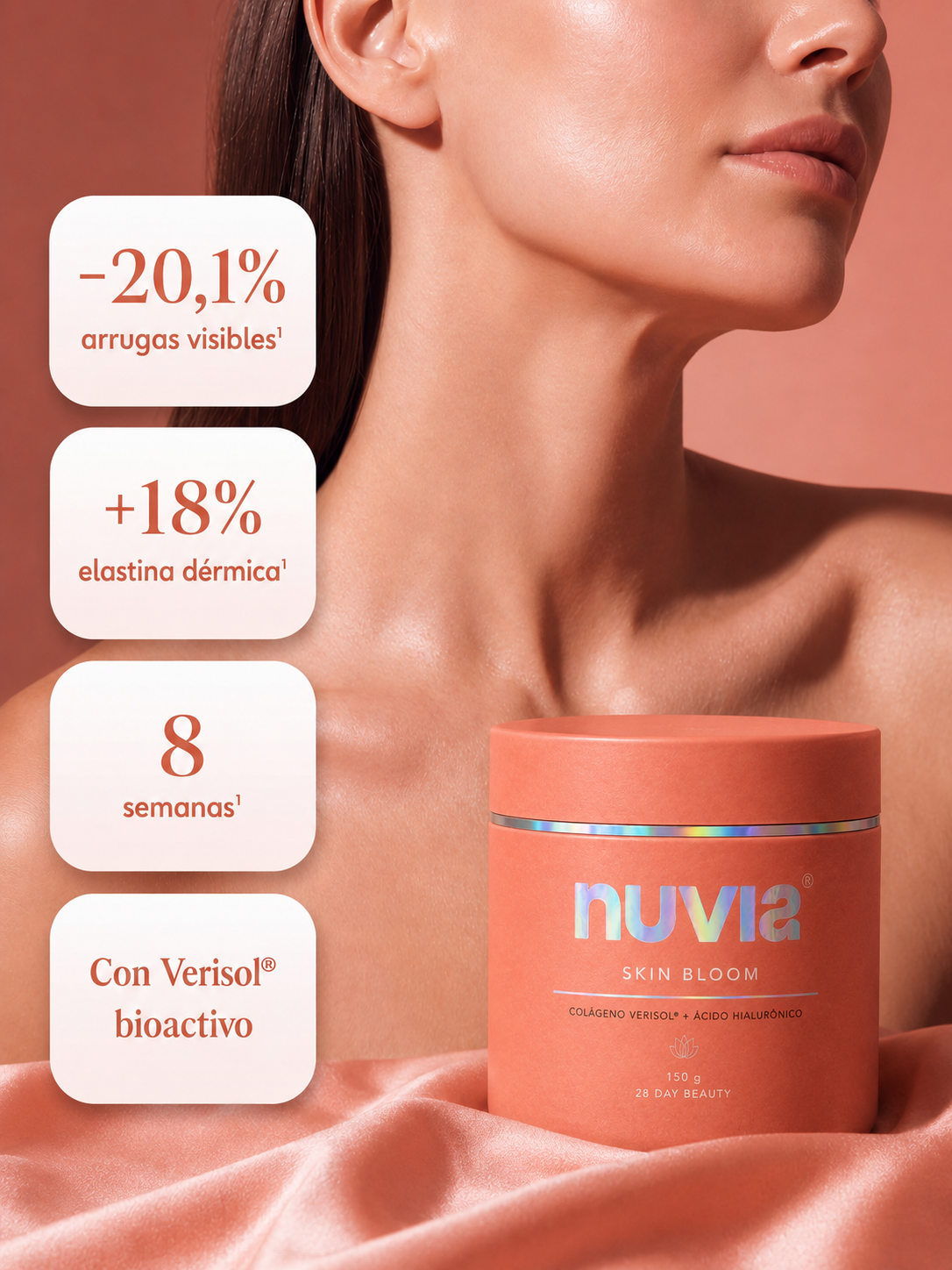 Nuvia Skin Bloom | Piel Firme y Luminosa